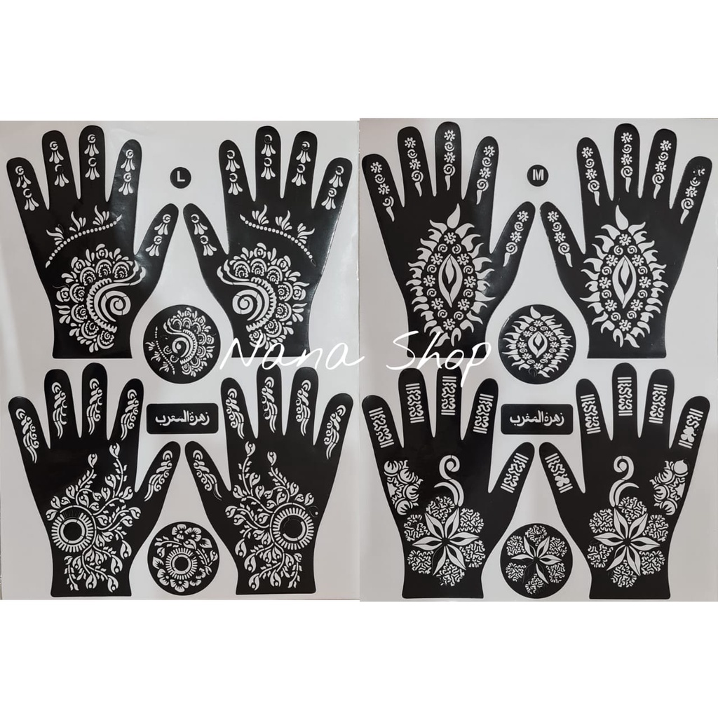 Detail Gambar Cetakan Henna Nomer 19