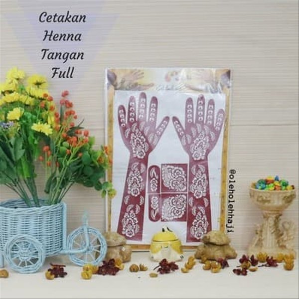 Detail Gambar Cetakan Henna Nomer 32