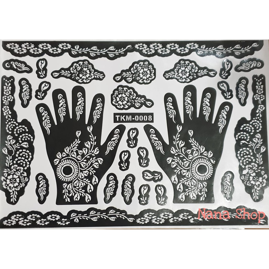 Detail Gambar Cetakan Henna Nomer 6