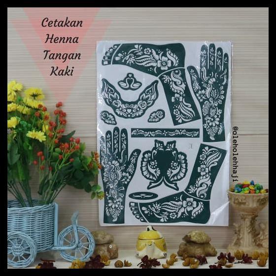 Detail Gambar Cetakan Henna Nomer 53