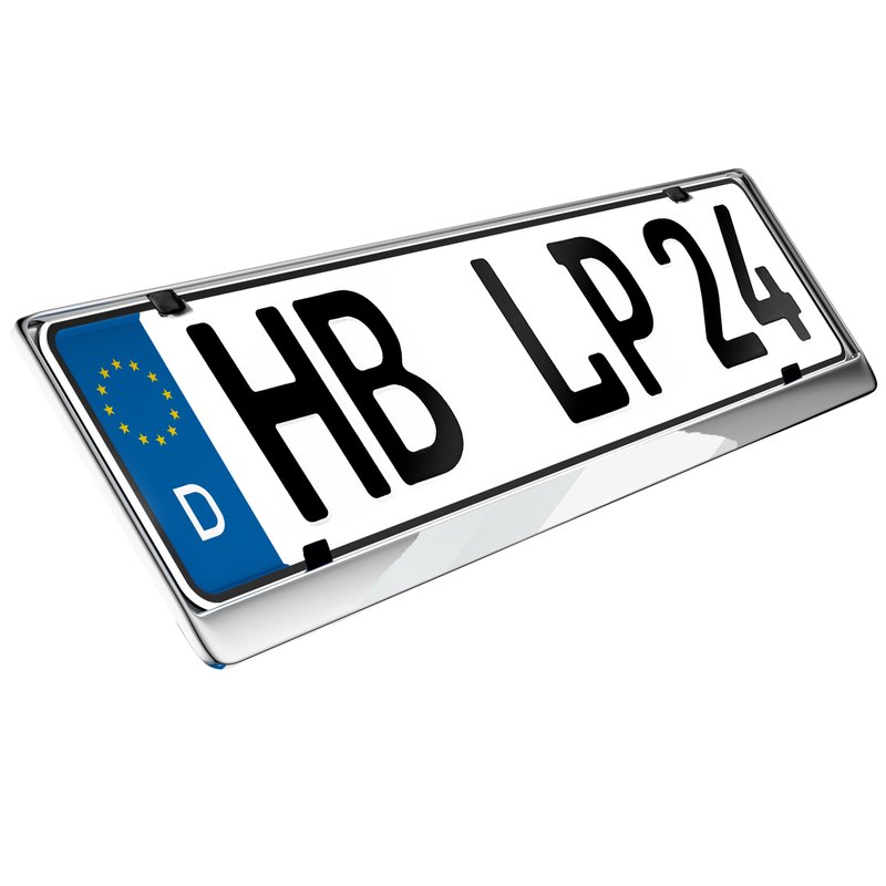 Detail Nummernschild Winkel Nomer 15