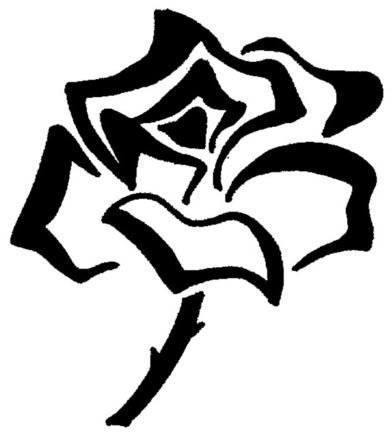 Detail Rose Stilisiert Nomer 17