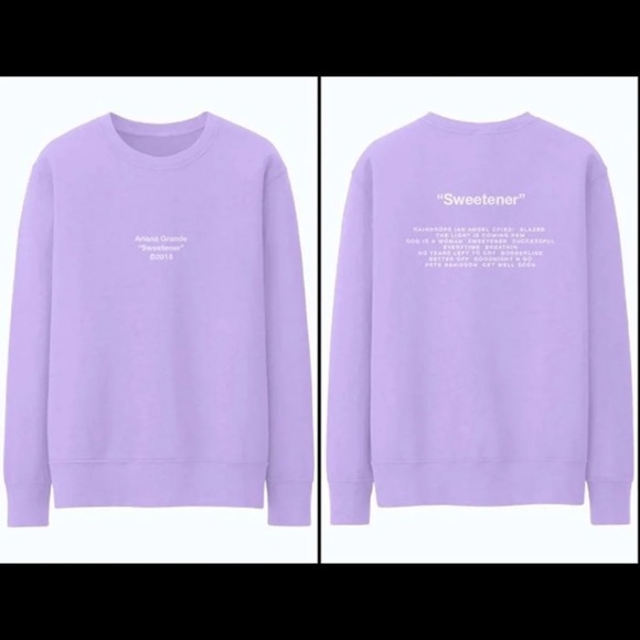 Detail Sweetener Ariana Merch Nomer 12