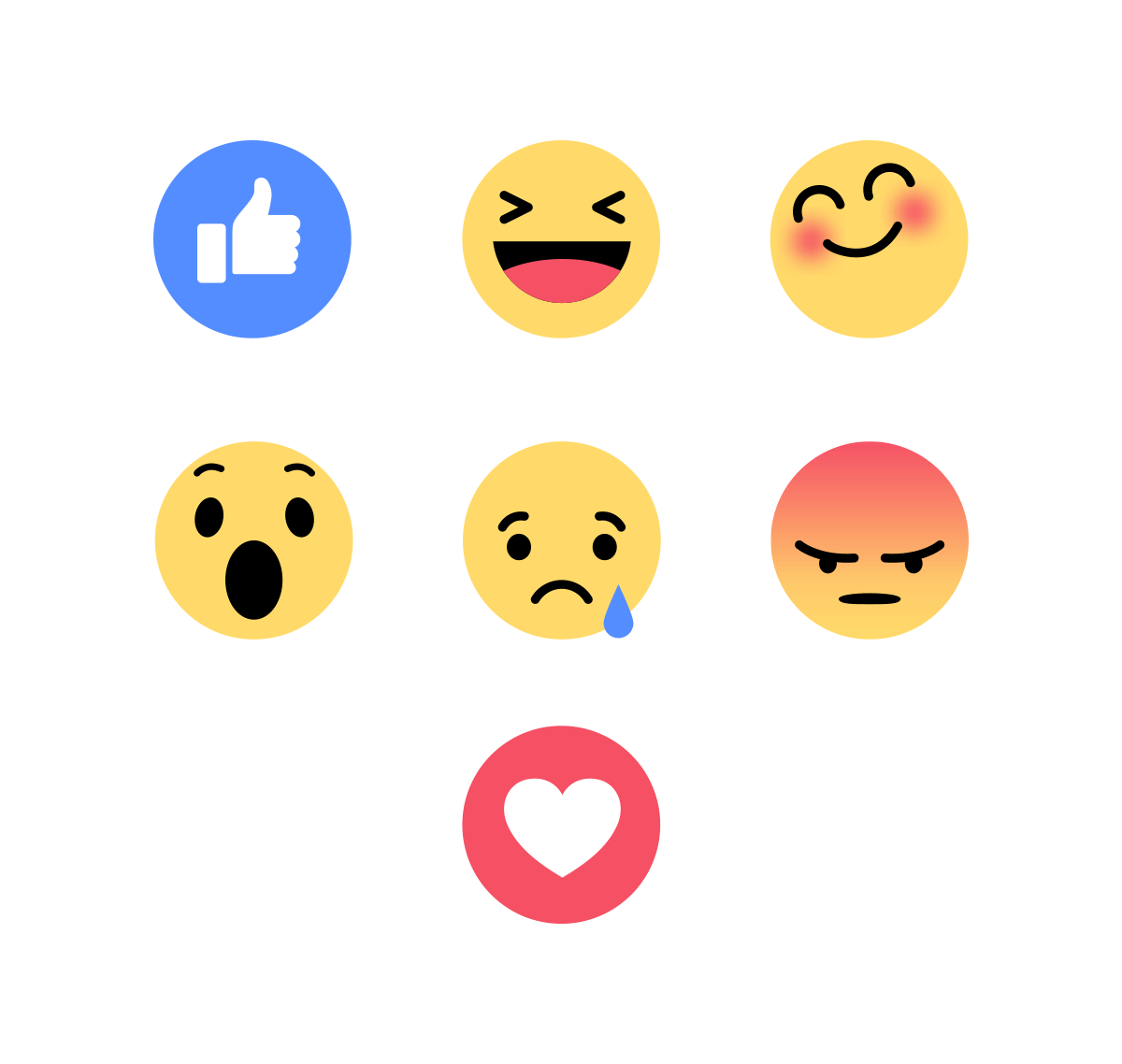 Cute emoji symbols. ЭМОДЖИ. Иконки эмодзи. Смайлики в Фейсбуке. Эмодзи Фейсбук.