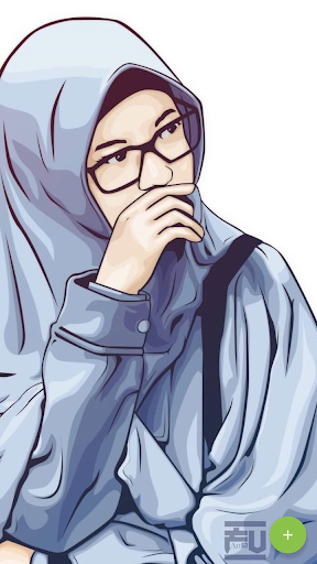 Detail Gambar Cewek Hijab Kartun Nomer 42