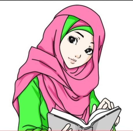 Detail Gambar Cewek Hijab Kartun Nomer 47