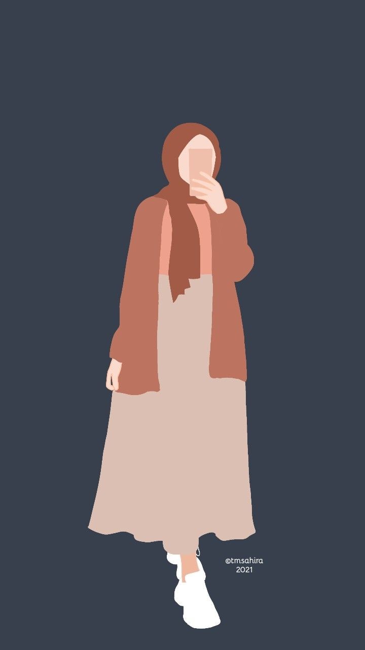 Detail Gambar Cewek Hijab Kartun Nomer 56