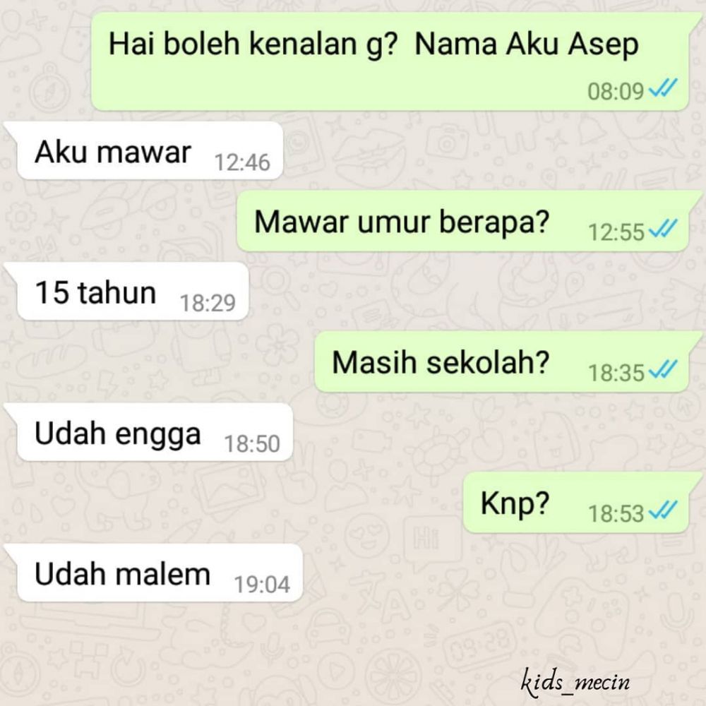 Detail Gambar Chat Lucu Nomer 13