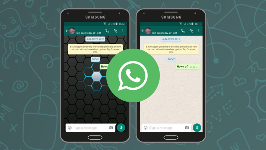 Detail Gambar Chatting Whatsapp Di Handphone Nomer 4