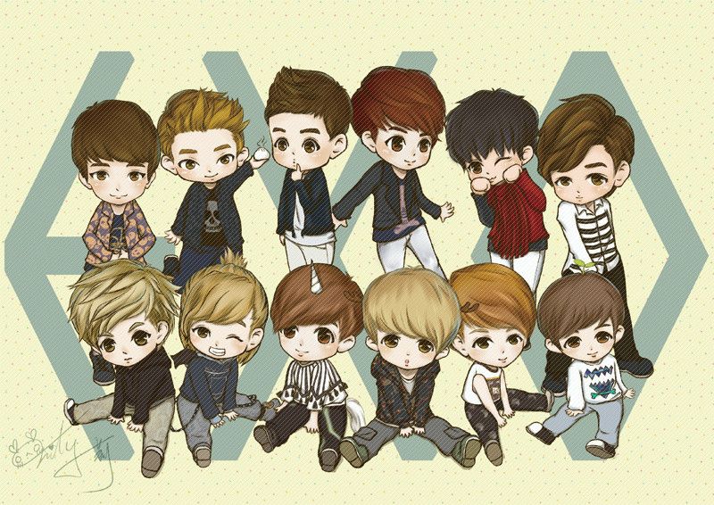 Detail Gambar Chibi Exo Nomer 9