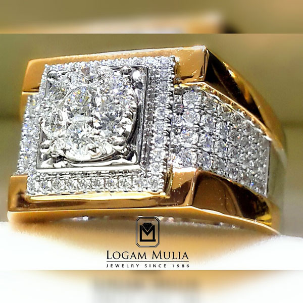 Detail Gambar Cincin Berlian Mewah Nomer 31