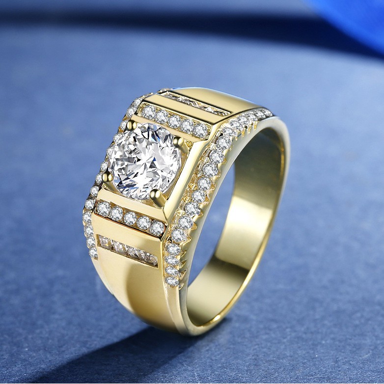 Detail Gambar Cincin Berlian Mewah Nomer 7