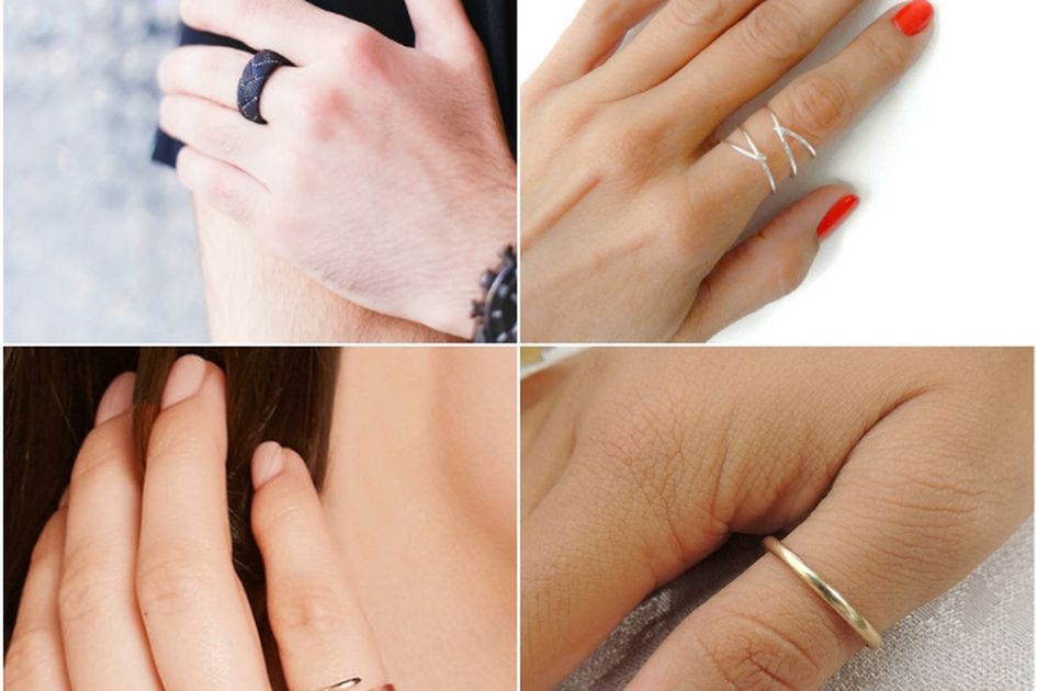 Detail Gambar Cincin Di Jari Nomer 14