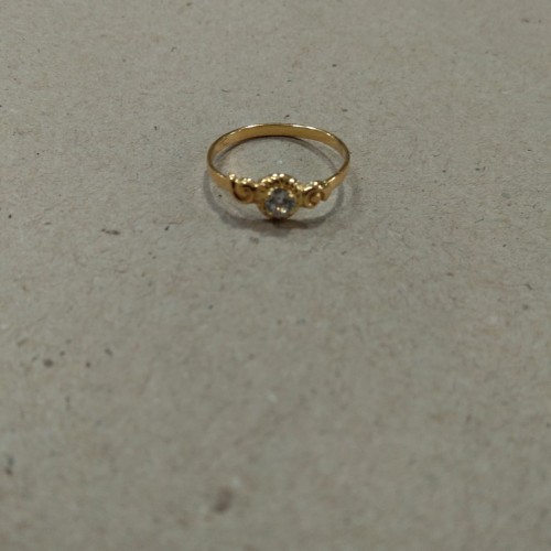 Detail Gambar Cincin Emas 1 Gram Nomer 16