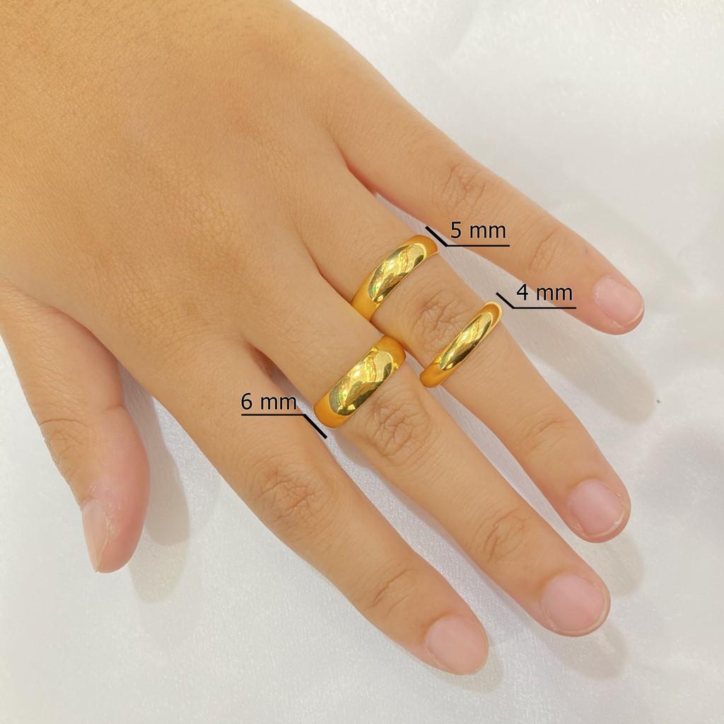 Detail Gambar Cincin Emas 24 Karat Nomer 24