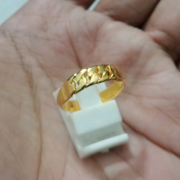 Detail Gambar Cincin Emas 24 Karat Nomer 42