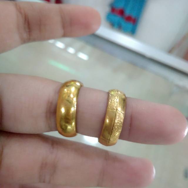 Detail Gambar Cincin Emas 24 Karat Nomer 46