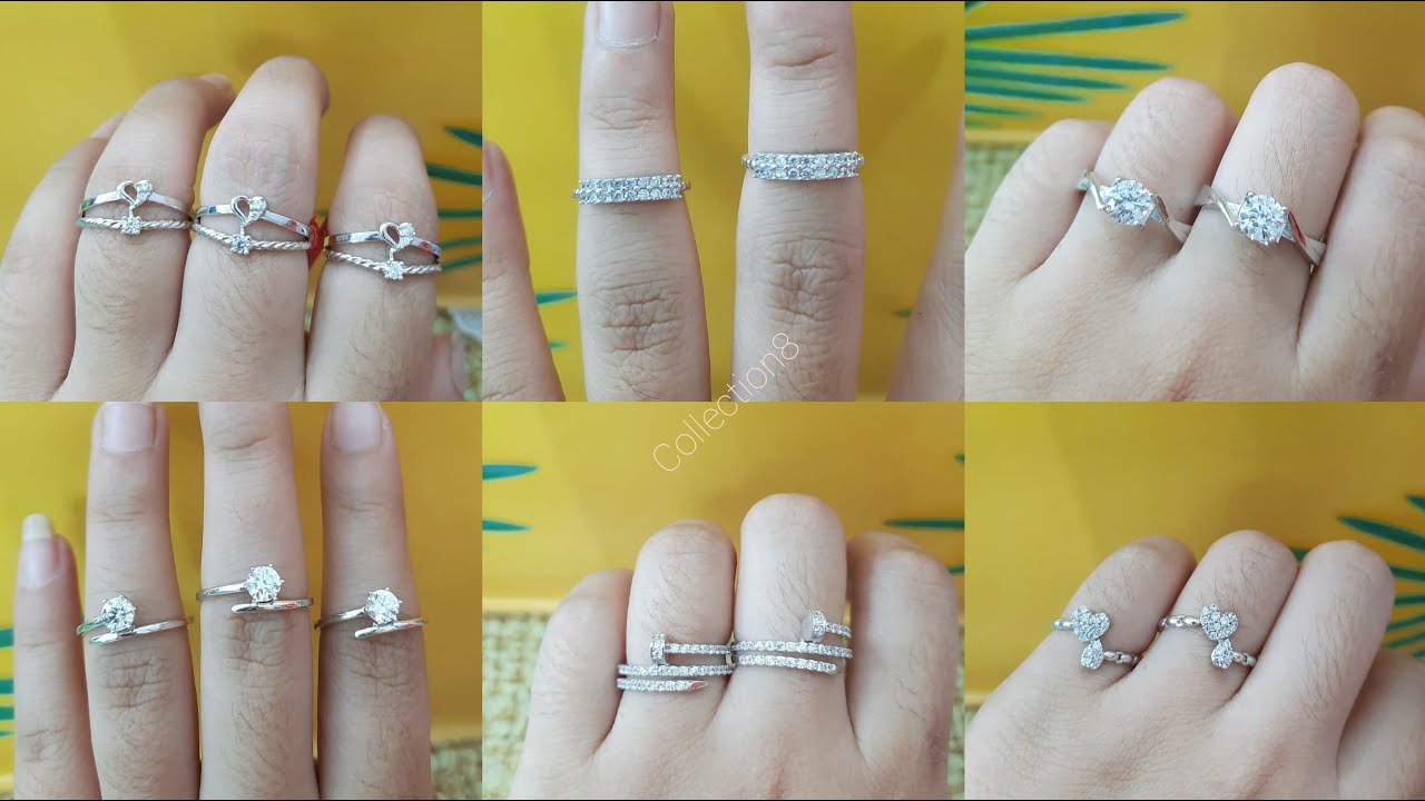 Detail Gambar Cincin Emas Putih Terbaru Nomer 2