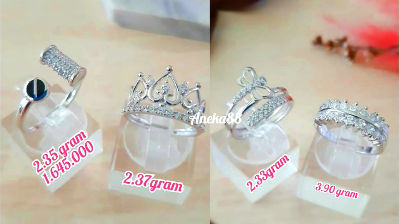 Detail Gambar Cincin Emas Putih Terbaru Nomer 48