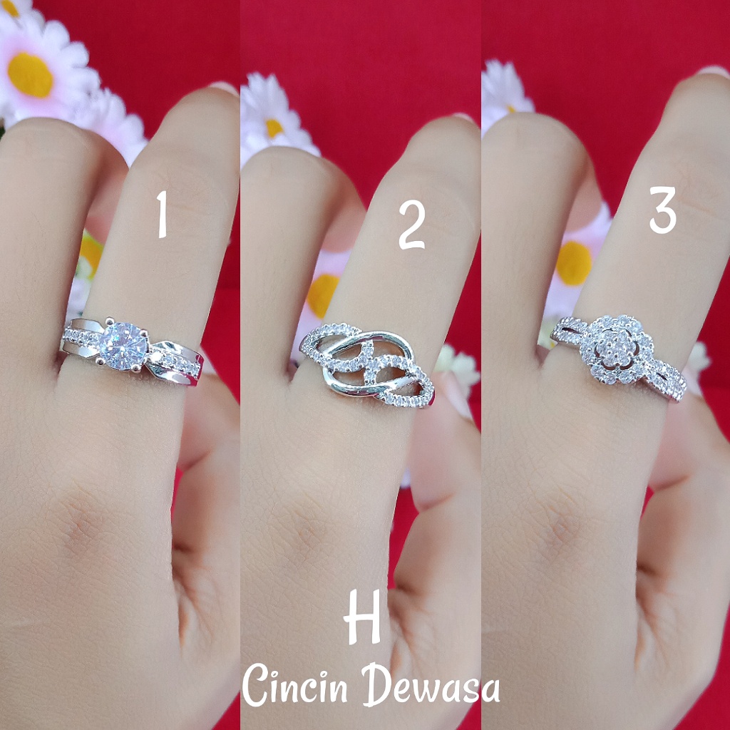 Detail Gambar Cincin Emas Putih Terbaru Nomer 9