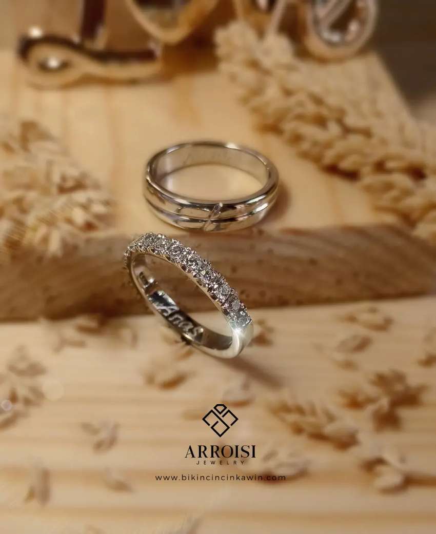 Detail Gambar Cincin Kawin Perak Nomer 39