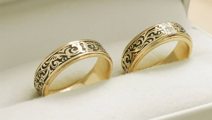 Detail Gambar Cincin Nikah Unik Nomer 8