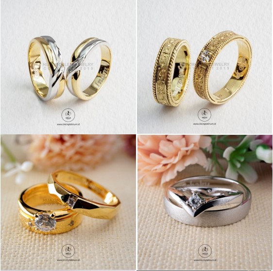 Detail Gambar Cincin Tunangan Emas Nomer 52