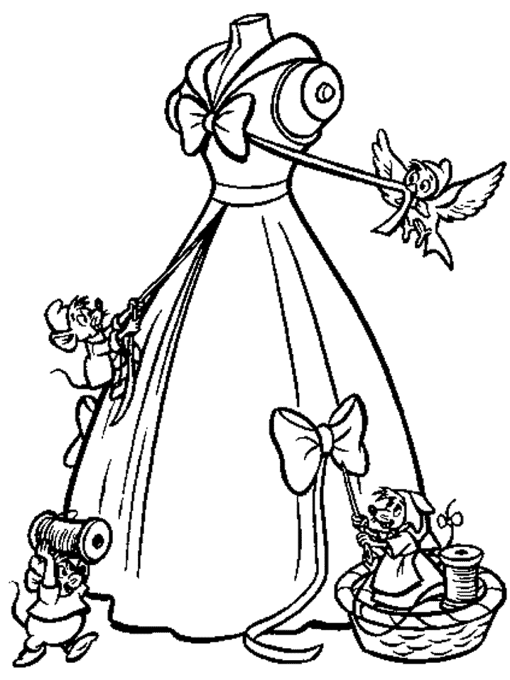 Detail Gambar Cinderella Untuk Mewarnai Nomer 41