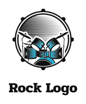 Detail Rock Music Logo Nomer 20