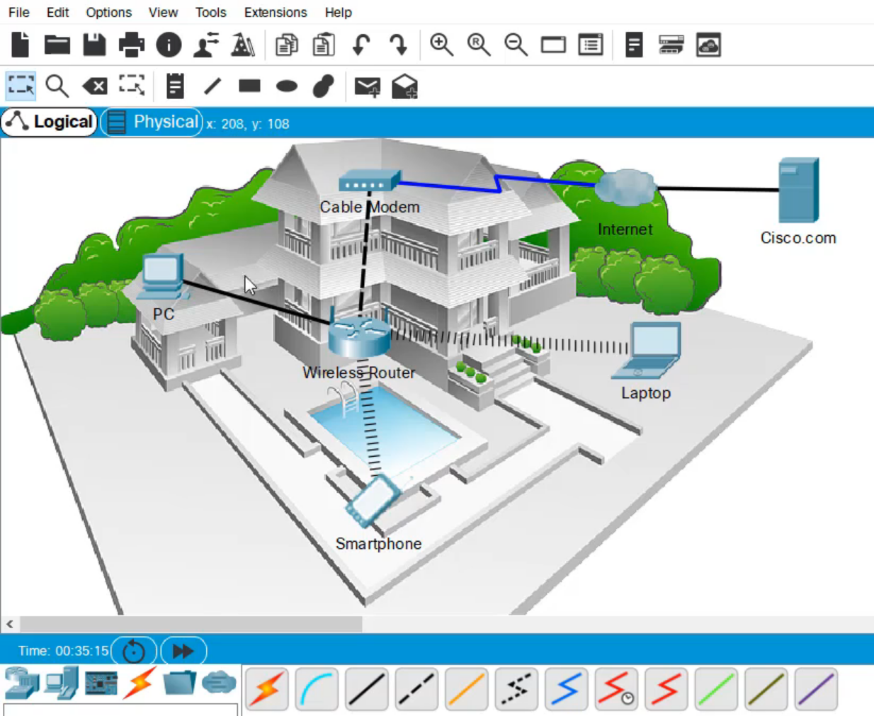 Detail Gambar Cisco Packet Tracer Nomer 43