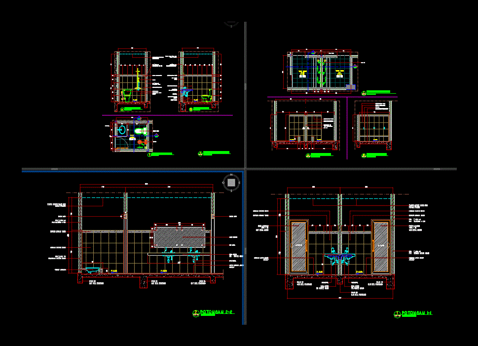 Gambar Closet Jongkok Autocad  55+ Koleksi Gambar