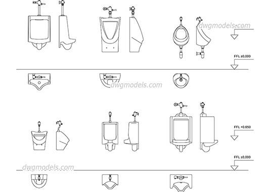 Detail Gambar Closet Jongkok Autocad Nomer 35