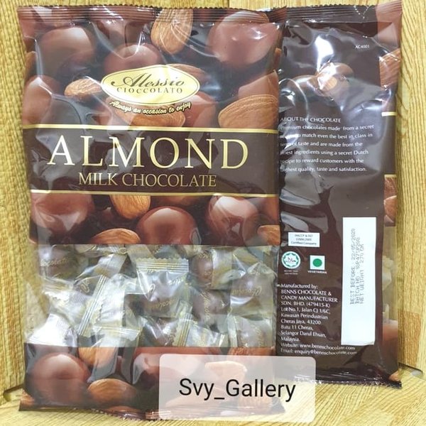 Detail Gambar Coklat Almond Nomer 17