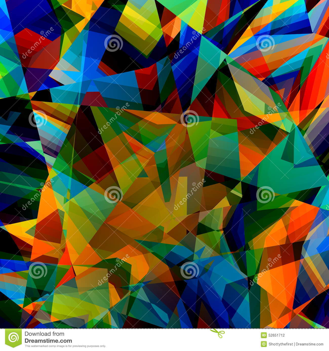Detail Gambar Colourful Polygonal Nomer 6