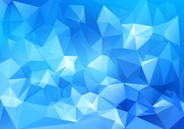 Detail Gambar Colourful Polygonal Blue Nomer 24