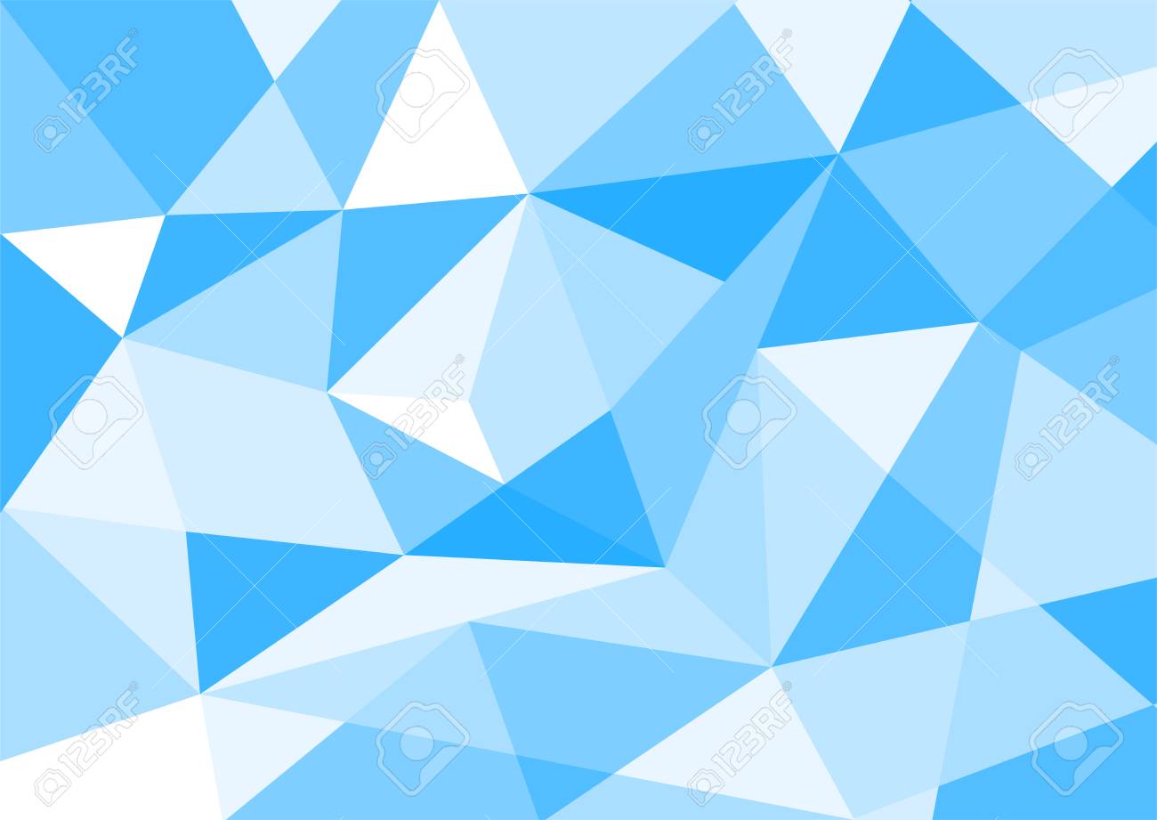 Detail Gambar Colourful Polygonal Blue Nomer 8