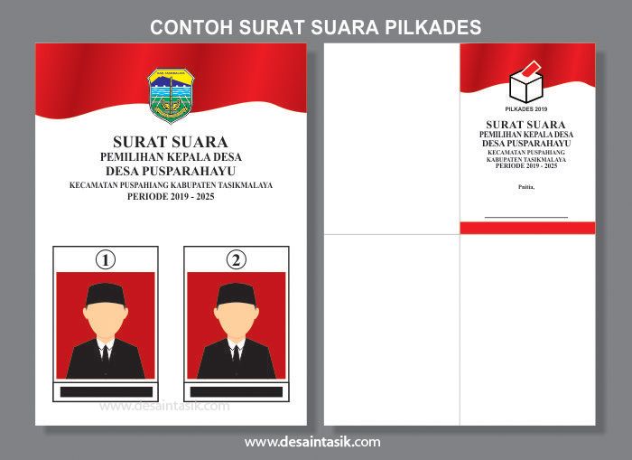 Detail Gambar Contoh Surat Suara Nomer 25