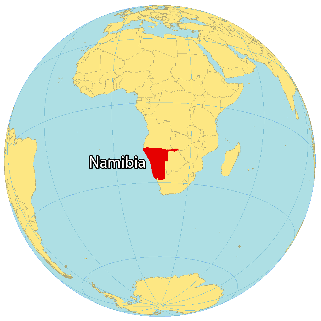 Detail Karte Namibia Nomer 8