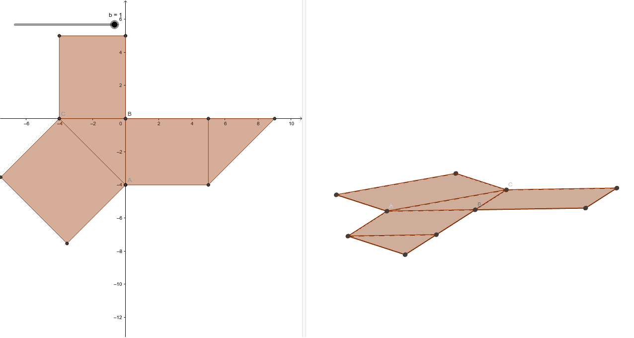 Detail Netz Dreiecksprisma Nomer 4