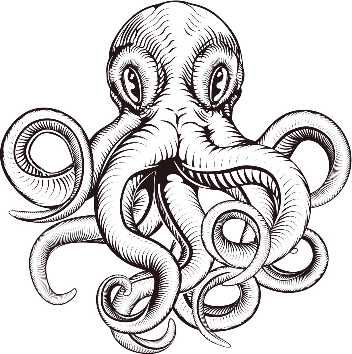 Octopus Tattoo Vorlage - KibrisPDR