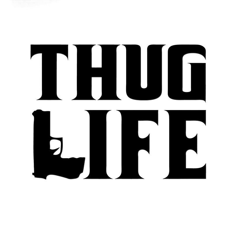 Detail Thug Life Schrift Nomer 6