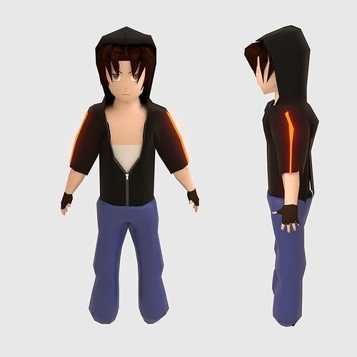 Detail Blender Anime Character Download Nomer 3