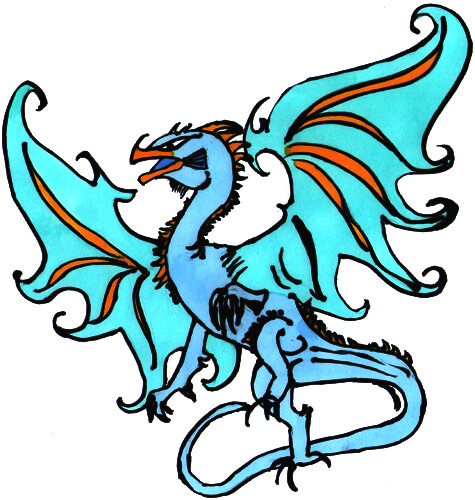Detail Drache Gezeichnet Nomer 5
