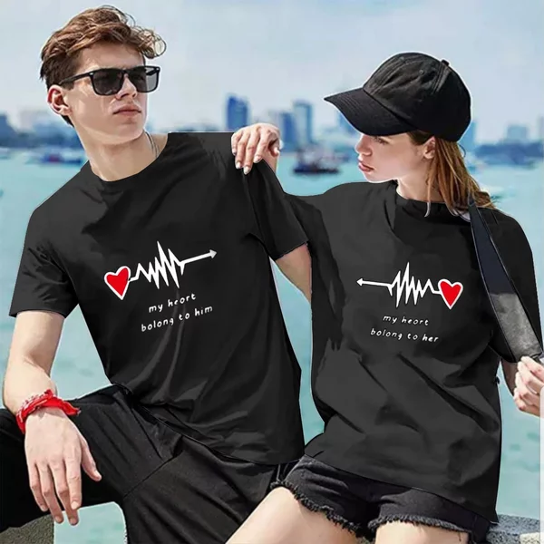 Detail Gambar Couple Gambar Kaos Couple Nomer 3