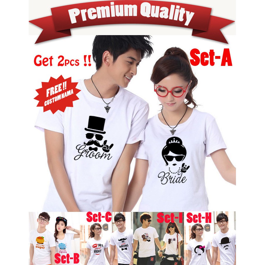 Detail Gambar Couple Gambar Kaos Couple Nomer 4