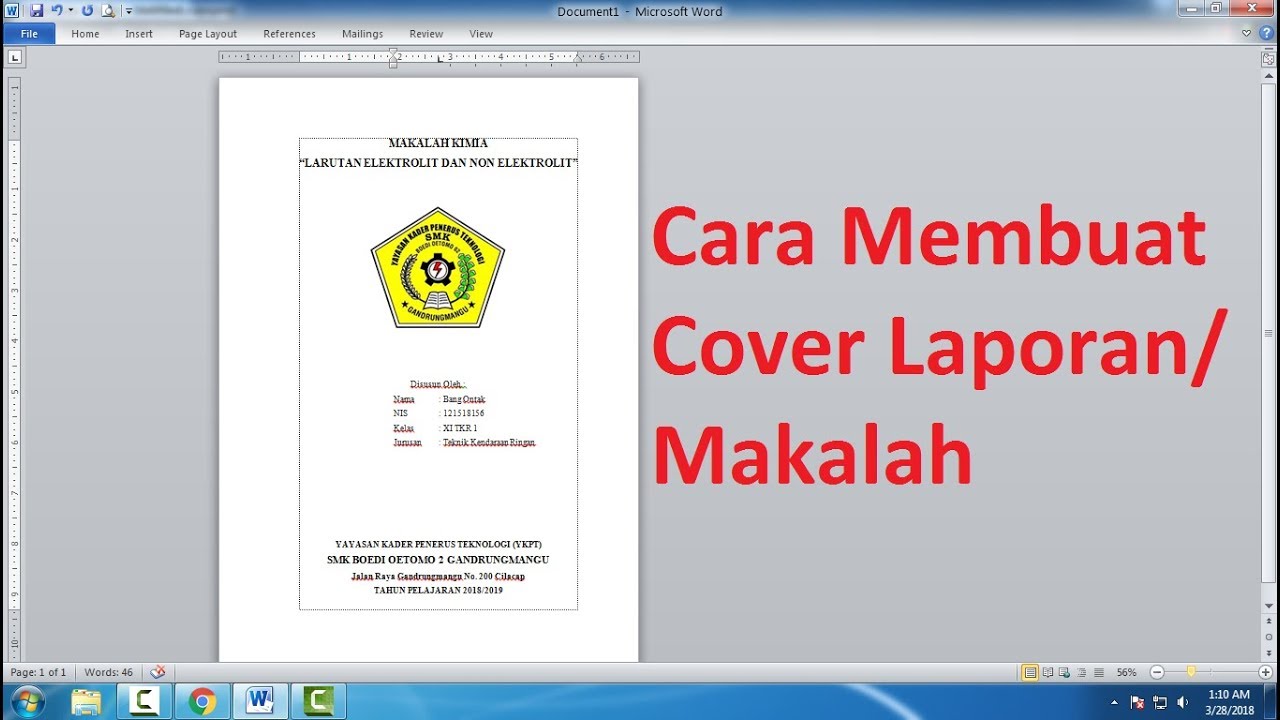 Detail Gambar Cover Laporan Nomer 53