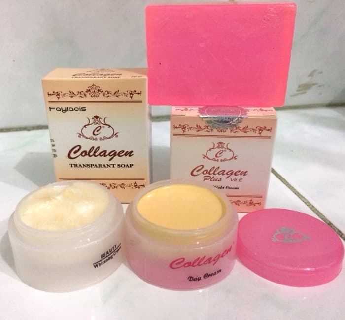 Detail Gambar Cream Collagen Asli Dan Palsu Nomer 5