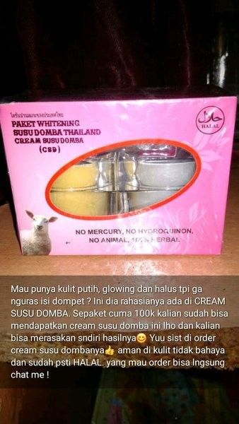 Detail Gambar Cream Susu Domba Asli Dan Palsu Nomer 19