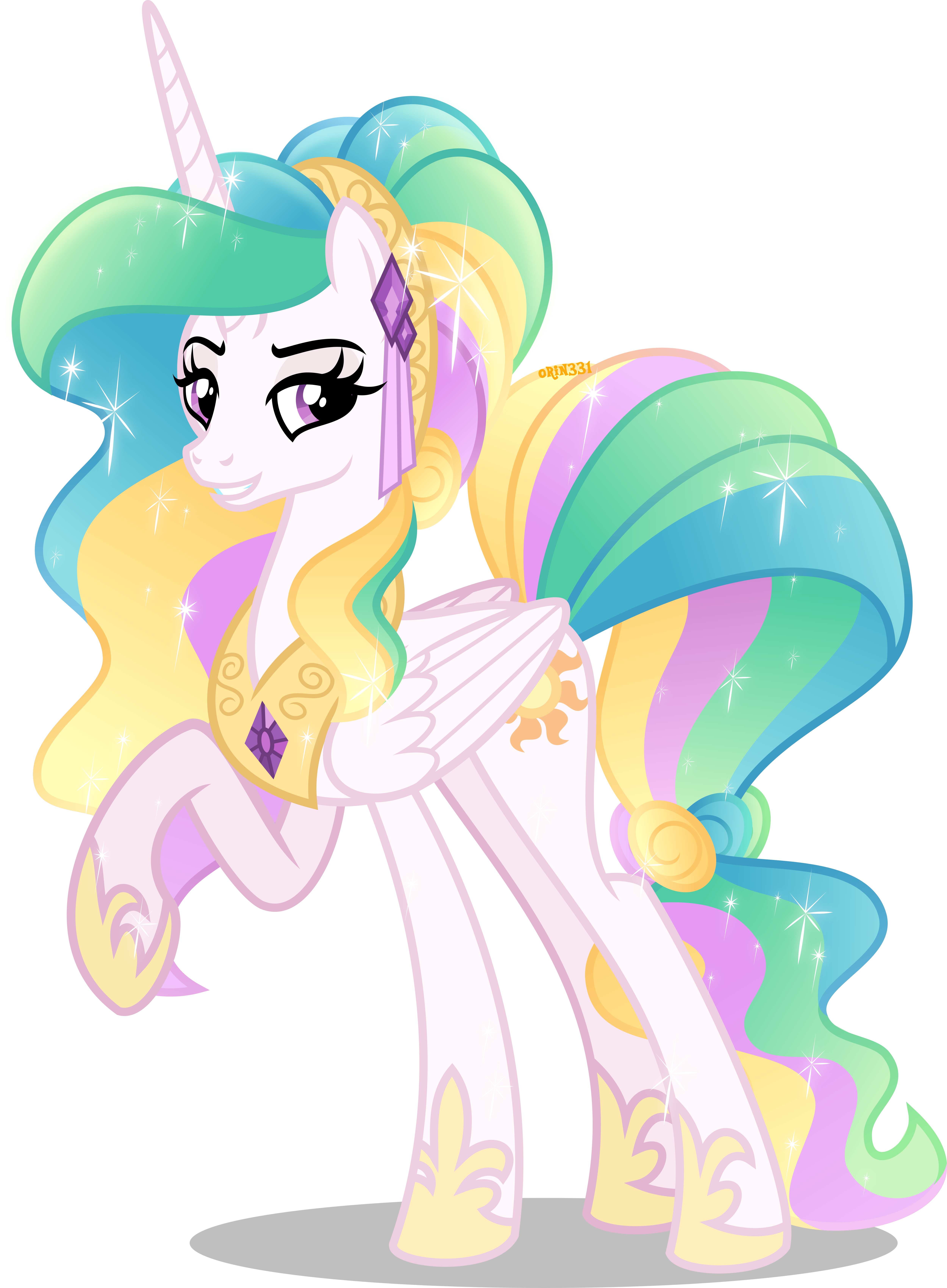 Detail Gambar Crystal Pony Princess Celestia Nomer 8