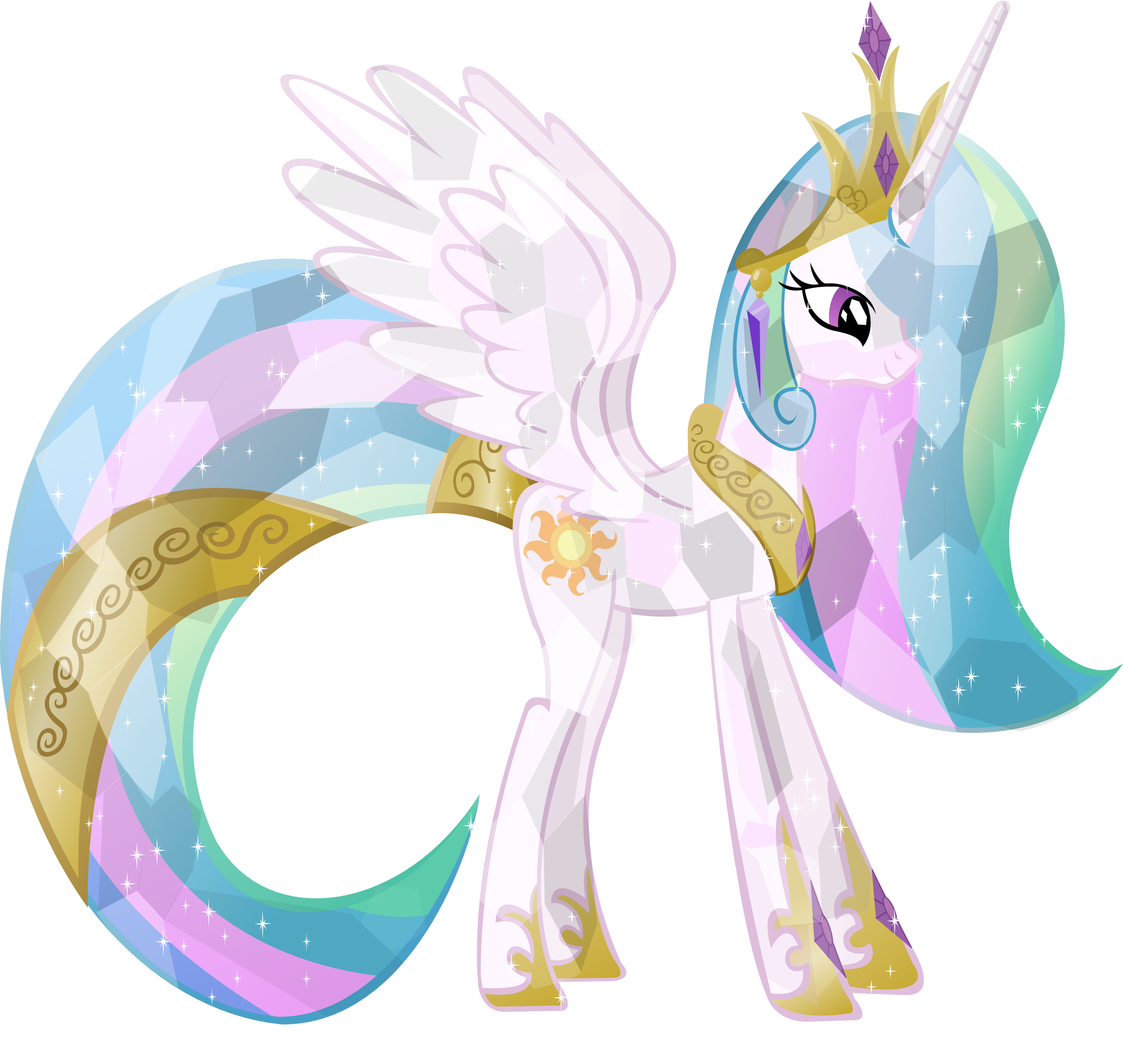 Gambar Crystal Princess Celestia - KibrisPDR